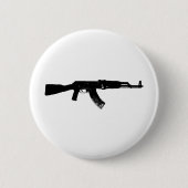 AK-47Silhouette Button (Vorderseite)