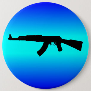 AK-47Silhouette Button
