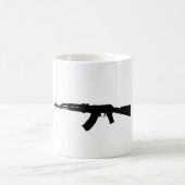 AK-47Silhouette Kaffeetasse (Mittel)