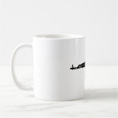 AK-47Silhouette Kaffeetasse (Links)