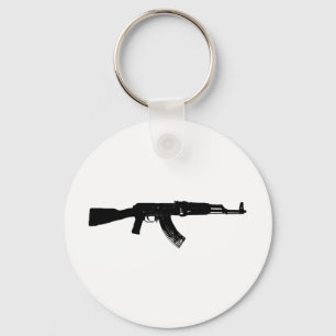 AK-47Silhouette Schlüsselanhänger