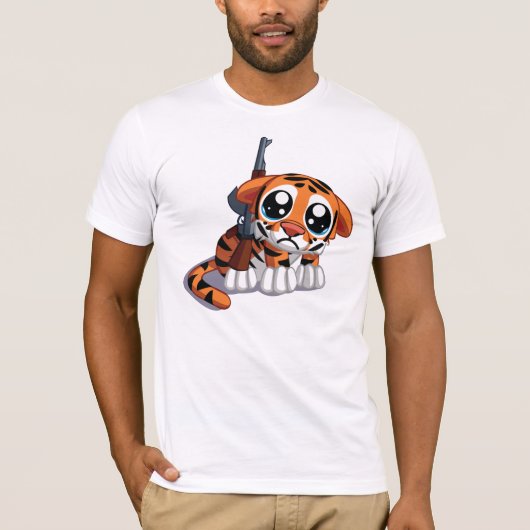 AK-47tiger T-Shirt (Vorderseite)