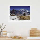Ak-Baital Pass Print Poster (Küche)