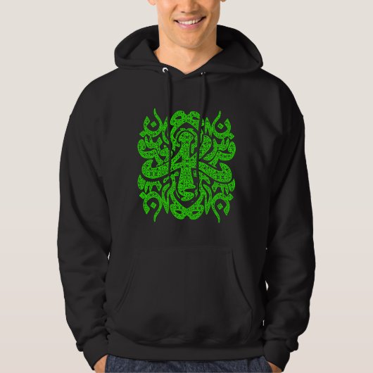 AK GRÜN HOODIE (Vorderseite)