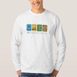 AK Kind- u. Familie erwachsenes Lang-Hülse T-Shirt