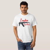AK Pistole - Zombie-Abwehrmittel T-Shirt (Vorne ganz)