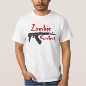 AK Pistole - Zombie-Abwehrmittel T-Shirt (Vorderseite)