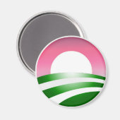 AKA für Obama Magnet (Vorderseite/Rückseite)