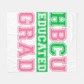 AKA HBCU Educated Grad 1908 AKA Fleecedecke (Vorderseite (Horizontal))