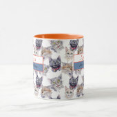 Aka-Katzenfrau Tasse (Zentrum)