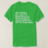 AKA MF DOOM T-Shirt (Design vorne)