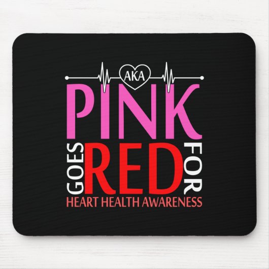 Aka Pink wird für das Gesundheitsbewusstsein lange Mousepad (Vorne)