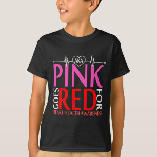 Aka Pink wird für das Gesundheitsbewusstsein lange T-Shirt