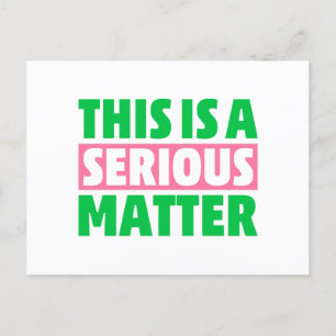 AKA Studentinnenverbindung Dies ist eine ernste An Postkarte