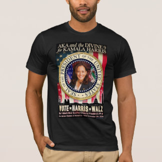 AKA & the Divine Nine for Kamala Harris T-Shirt