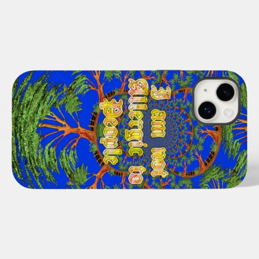 Akacia Alchemy: Ich bin nicht allergisch gegenüber Case-Mate iPhone Hülle (Rückseite (Horizontal))