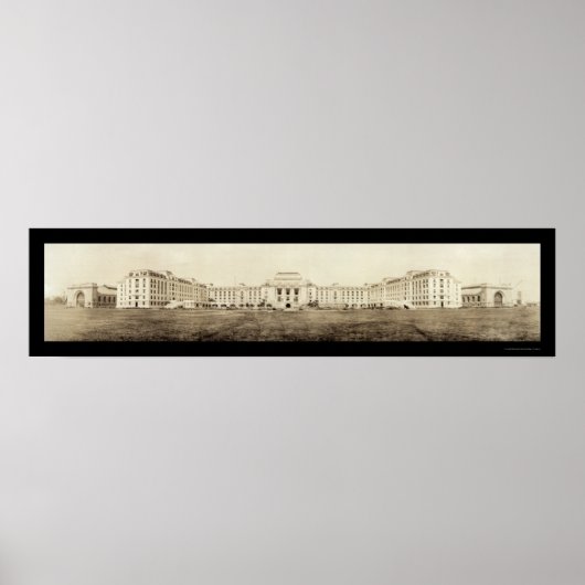 Akademie der Marine von Annapolis 1919 Foto Poster (Vorne)