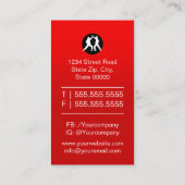 Akademie für Kampfkunst Visitenkarte (Rückseite)