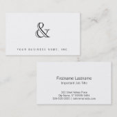 Akademie graviertes Etzeichen-Schwarzes Visitenkarte (Vorne/Hinten)