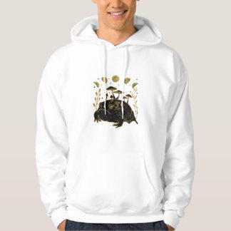 Akademie Mond Witchy Goblincore Ästhetik Frosch Cl Hoodie