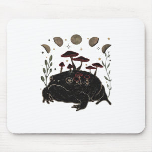 Akademie Mond Witchy Goblincore Ästhetik Frosch Cl Mousepad