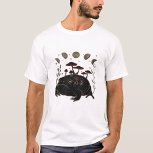 Akademie Mond Witchy Goblincore Ästhetik Frosch Cl T-Shirt