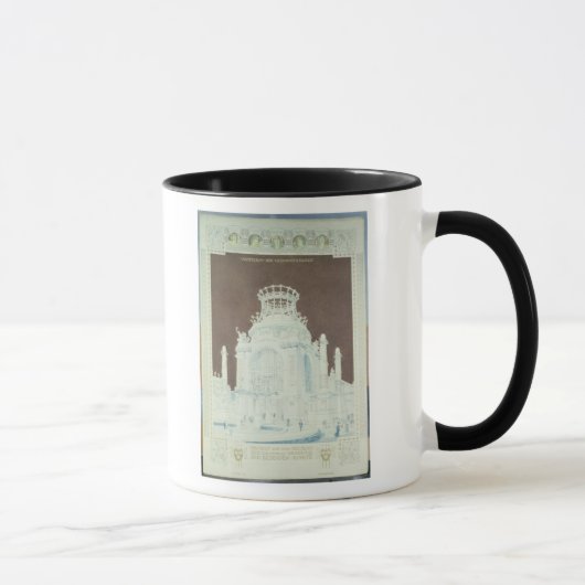 Akademie von schönen Künsten Tasse (Rechts)