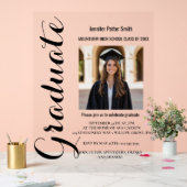 Akademiker Acrylschild (Hochzeit)