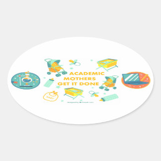 Akademische Mütter bekommen Sticker
