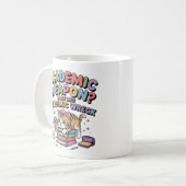 Akademische Waffe? Eher akademisches Wrack Kaffeetasse (Vorderseite Links)