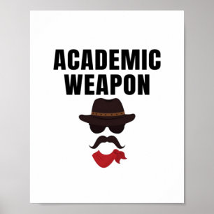 Akademische Waffe - Inspirationssklassische Poster