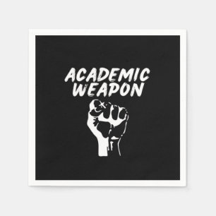 Akademische Waffen - Inspirationsübersichtlich - T Serviette
