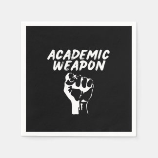 Akademische Waffen - Inspirationsübersichtlich - T Serviette