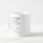 Akademischer Berater Kaffeetasse (Vorderseite Links)
