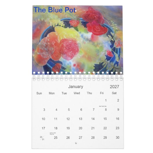 Akademischer Kalender (Jan 2027)