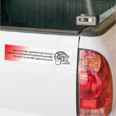 Akademisches Credo Autoaufkleber (Auf Lkw)