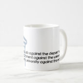 Akademisches Credo Kaffeetasse (VorderseiteRechts)