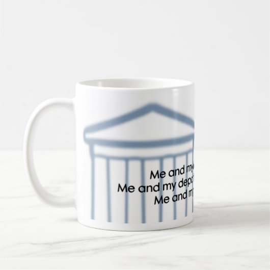 Akademisches Credo Kaffeetasse (Links)