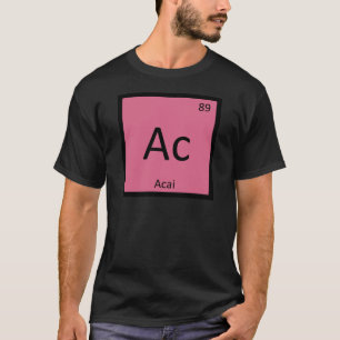 Akai Berry Chemistry Periodic Table Symbol T-Shirt