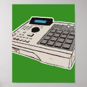 AKAI MPC 2000 POSTER (Vorne)