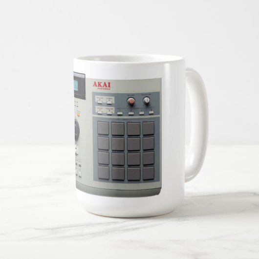 Akai MPC 2000 Trommel-Maschine Kaffeetasse (VorderseiteRechts)