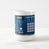 Akai MPC 2000xl Trommel-Maschinen-Blau Kaffeetasse (Mittel)