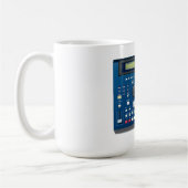 Akai MPC 2000xl Trommel-Maschinen-Blau Kaffeetasse (Links)