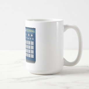 Akai MPC 2000xl Trommel-Maschinen-Blau Kaffeetasse