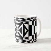 akaJustin optisches #6 Kaffeetasse (VorderseiteRechts)