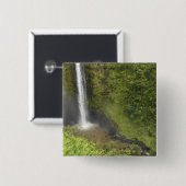 Akaka Falls, Hamakua Coast, Insel Hawaii, Button (Vorne & Hinten)