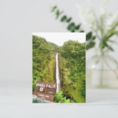Akaka Falls, HI Postkarte (Stehend Vorderseite)