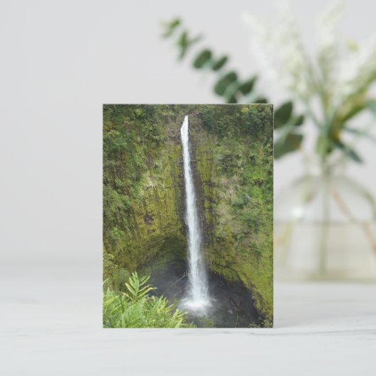 Akaka Falls Postkarte (Stehend Vorderseite)