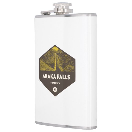 Akaka Falls Staat Park Hawaii Flachmann (Links)