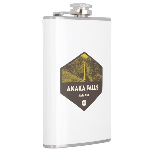 Akaka Falls Staat Park Hawaii Flachmann (Rechts)